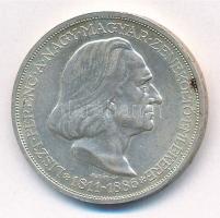 1936. 2P Ag "Liszt" T:2- patina, ph, kis karc  Adamo P7.3