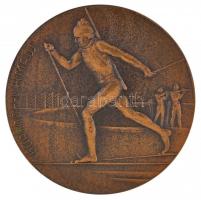 Szovjetunió 1982. Biatlon - Izmash Br díjérem műanyag tokban (57mm) T:1- patina / Soviet Union 1982. Biathlon - Izmash Br award medal in original case (57mm) C:AU