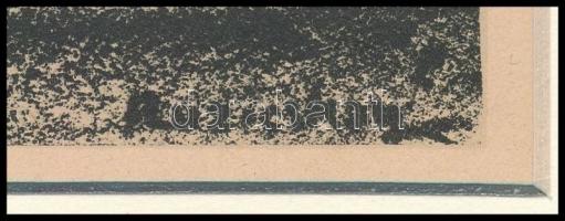 Ruzicskay György (1896-1993): Illusztráció a Szerelemkeresőből. Algrafia, papír, jelzett az algrafiá...