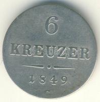 Ausztria/cseh verdejel 1849C Ag T:3