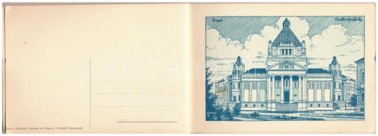 Délvidék. Bánát-Bácska-Baranya. Nem lehet másé! Nem! Nem! Soha! Irredenta képeslapfüzet 19 képeslapp...