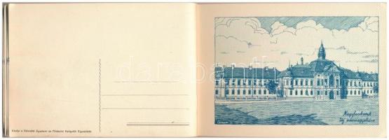 Délvidék. Bánát-Bácska-Baranya. Nem lehet másé! Nem! Nem! Soha! Irredenta képeslapfüzet 19 képeslapp...