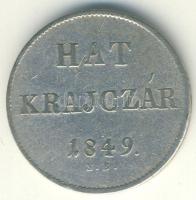1849N.B. 6kr Ag T:3