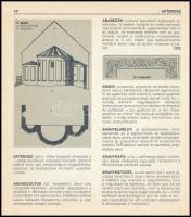 Zádor Anna: Építészeti szakszótár. Bp., 1984, Corvina. 125 p. Kiadói egészvászon-kötés, kiadói papír...