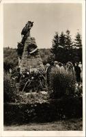 Uzsok, Uzok, Uzhok; Hősi halottak emléke, Hősök szobra, emlékmű / WWI Hungarian military heroes monument