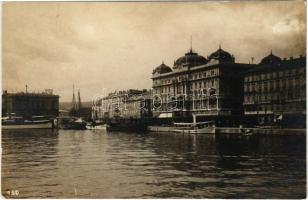Fiume, Rijeka; kikötő / port. An der Adria Kunst-Fotografien von Eduart Betai (Fiume-Abbazia) 1918. photo