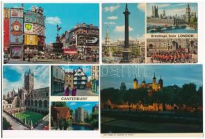 30 db MODERN angol képeslap sok Londonnal / 30 modern British postcards, many London