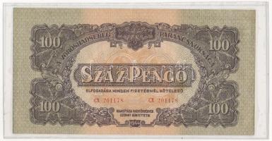 1944. 100P "A Vöröshadsereg Parancsnoksága" lezárt fóliatokban "CX 201178" T:II Adamo P47
