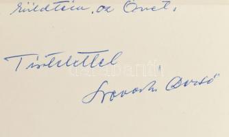 Novák Dezső (1939-2014) kétszeres olimpiai bajnok magyar labdarúgó autográf levele