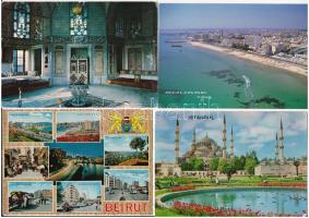 21 db MODERN török és közel-keleti képeslap / 21 modern Turkish and Middle-Eastern postcards