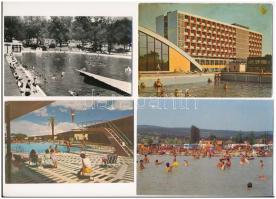 STRANDOK - 17 db MODERN képeslap / BEACHES - 17 modern postcards