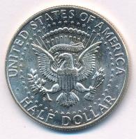 Amerikai Egyesült Államok 1964D 1/2$ Ag "Kennedy" tanúsítvánnyal T:1- USA 1964D 1/2 Dollar...