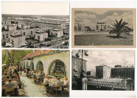 Dunaújváros, Dunapentele, Sztálinváros; 12 db modern képeslap