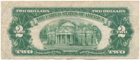 Amerikai Egyesült Államok 1953-1957 (1953). 2$ piros pecséttel, "Ivy Baker Priest - George Hump...