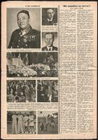 1942 Képes Vasárnap 25. száma, 1942. jún. 16., a címlapon Horthy Miklós kormányzó köszöntése születé...