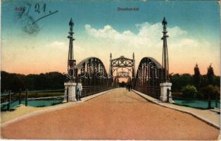 1916 Arad, Erzsébet híd. Kerpel Izsó kiadása / bridge (EK)