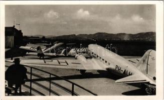 1943 Budaörs, Közforgalmi repülőtér, KLM (Koninklijke Luchtvaart Maatschappij) repülőgépe