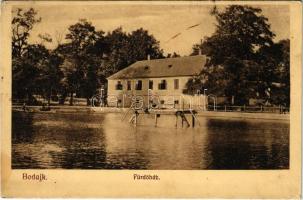 1909 Bodajk, Fürdőház és meleg fürdők (EK)