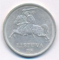 Litvánia 1936. 5L Ag "Jonas Basanavičius" T:2
Lituhania 1936. 5 Litu "Jonas Basanavi...