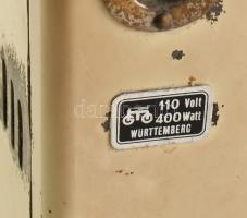 Marklin német játéktűzhely, kopott, m: 23 cm