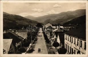 1944 Rahó, Rachov, Rahiv, Rakhiv; Fő utca, üzlet / main street, shop (fl)