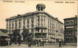 Warszawa, Varsovie, Varsó, Warschau, Warsaw; Hotel Bristol, Norddeutscher Lloyd