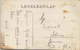 1908 Magyaróvár, Mosonmagyaróvár; Főhercegi ligeti pavilon. photo (Rb)