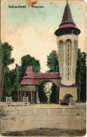 1915 Palics-fürdő, Palic; víztorony / water tower (EK)