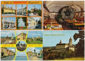 BURGENLAND - 50 db MODERN postatiszta képeslap