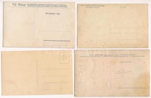 Hódmezővásárhely, Till Viktor fényképészeti műterméből - 8 db eredeti fotó