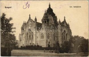 1917 Szeged, Izraelita templom, zsinagóga (EK)