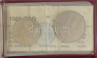 1983. 20f Al + 5Ft Ni + 10Ft Ni "FAO" sor, eredeti tokban tanúsítvánnyal T:1 patina
Adamo...