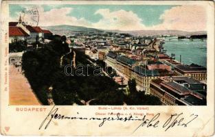 1909 Budapest I. Budai látkép a Királyi várból (b)