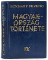 Eckhart Ferenc: Magyarország története. Bp., 1933, Káldor, 324+(1) p. Kiadói egészvászon kötés, kissé kopott borítóval.