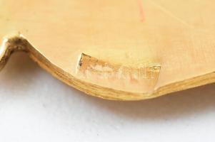 14K arany (Au) egyiptomi medál. Jelzett 1,2 g