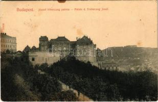 1909 Budapest I. József főherceg palota a Szent György téren. Taussig A. 10938. (Rb)