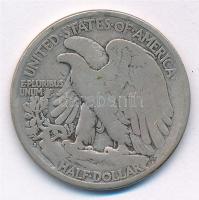 Amerikai Egyesült Államok 1918. 1/2$ Ag "Walking Liberty" T:3 patina
USA 1918. 1/2 Dollar...