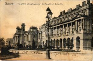 1908 Budapest V. Országház tér, Igazságügyi palota (Rb)