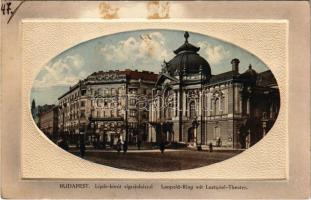 1910 Budapest XIII. Lipót körút a Vígszínházzal (fl)
