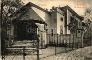Budapest VII. Petőfi ház, ereklye múzeum. Bajza utca 21