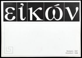 Eikon. A képíró Szabó Lajos spekulatív grafikái. Die spekulativen grafischen Bildschriften von Lajos Szabó. (1902-1967.) Bp., 1997., Ernst Múzeum. Német és magyar nyelven. Kiadói papírkötés.