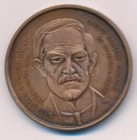 Fritz Mihály (1947-) 1991. MÉE Szekszárd - Szeged / Babits Mihály halálának 50. évfordulóján kétoldalas bronz emlékérem (42,5mm) T:1- Adamo SZ1