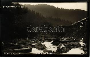 1934 Kovászna-fürdő, Baile Covasna; Vedere paraul / patak / creek. photo
