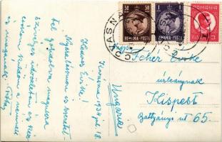 1934 Kovászna-fürdő, Baile Covasna; Vedere paraul / patak / creek. photo