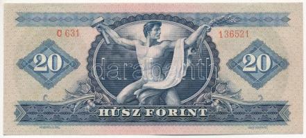 1969. 20Ft "C631 136521" T:II,II- Adamo F15