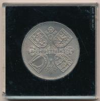 Nagy-Britannia 1953. 5Sh Cu-Ni "II. Erzsébet megkoronázása" eredeti műanyag tokban T:1- Un...