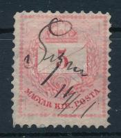 1881 5kr Sopron kézi érvénytelenítéssel