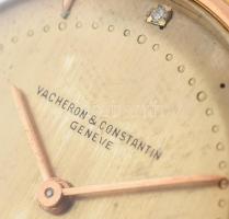 Vacheron Constantin 18k arany kézi felhúzós karóra a számlápon brillekkel. ref.4714 ca 1950 jelzett ...