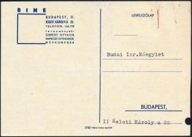 cca 1941 Vegyes, főként egyletekkel kapcsolatos nyomtatványok, 4 db (Budai Izraelita Nőegylet, Magya...