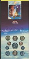 Belgium 1992. 50c - 50Fr (10xklf, 5x vallon, 5x flamand) forgalmi sor + "Dirk Frimout - Atlas I...